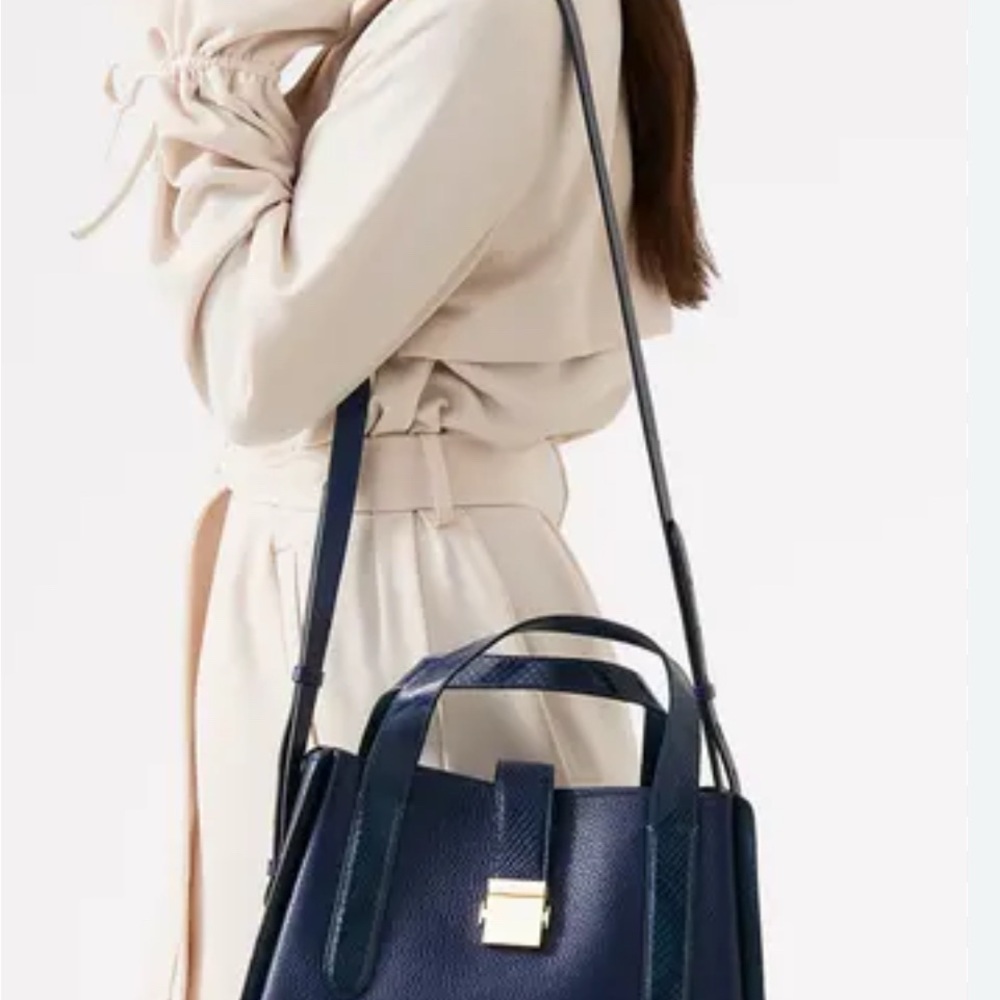 **SOLD ON ANOTHER PLATFORM**NEW RADLEY LONDON ICON TOP HANDLE SHOULDER BAG BLUE - Picture 5 of 15